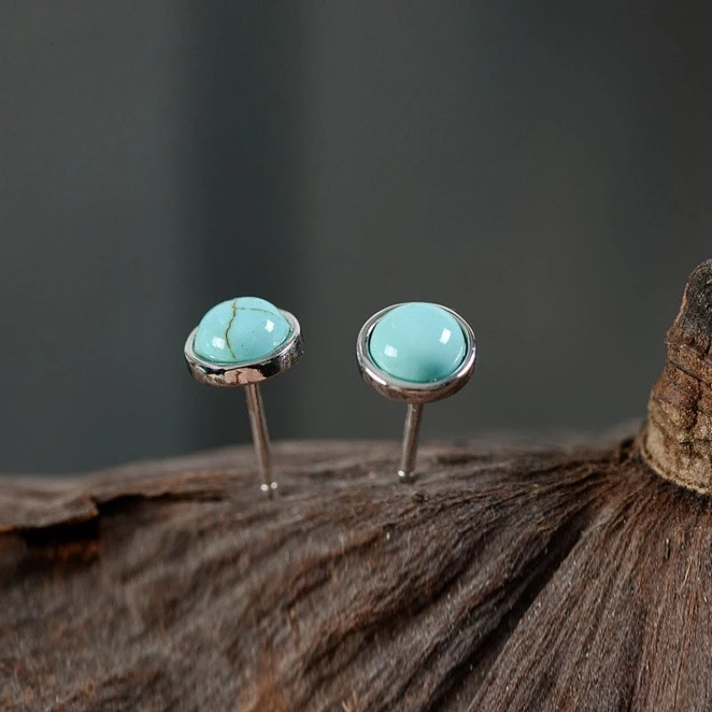Valkyrie’s Light – Vintage Viking Stud Earrings