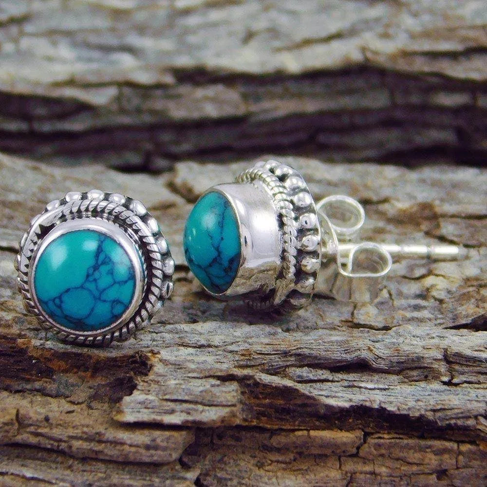 Valkyrie’s Light – Vintage Viking Stud Earrings