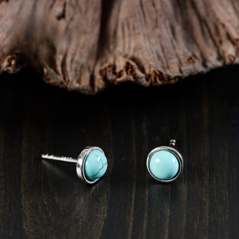 Valkyrie’s Light – Vintage Viking Stud Earrings